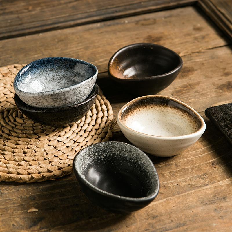 Flavoring Dishes Household Ceramic Dishes Soy Sauce Dishes Vinegar Dishes Dipping Dishes Tableware Cute Creative Dishes Special-shaped