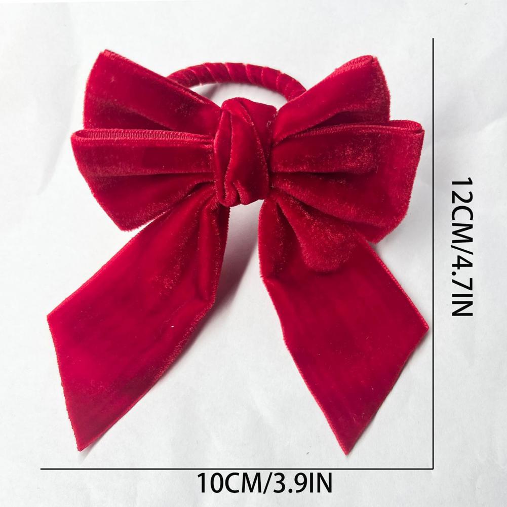 Decorative Napkin Ring Reusable Napkin Rings Velvet Bow Napkin Rings Set Reusable Bowknot Holders Holiday Table for Wedding