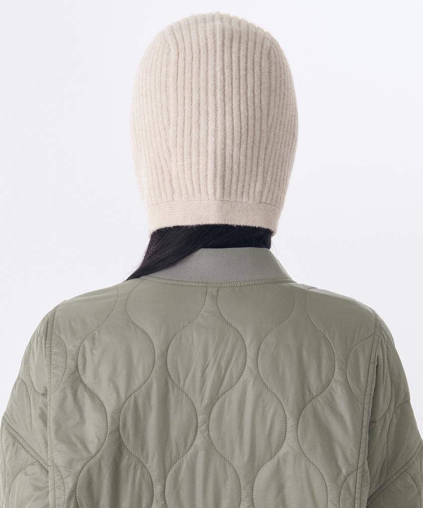 MUSINSA STANDARD WOMAN Women'S Knit Tie Bonnet [Cream]