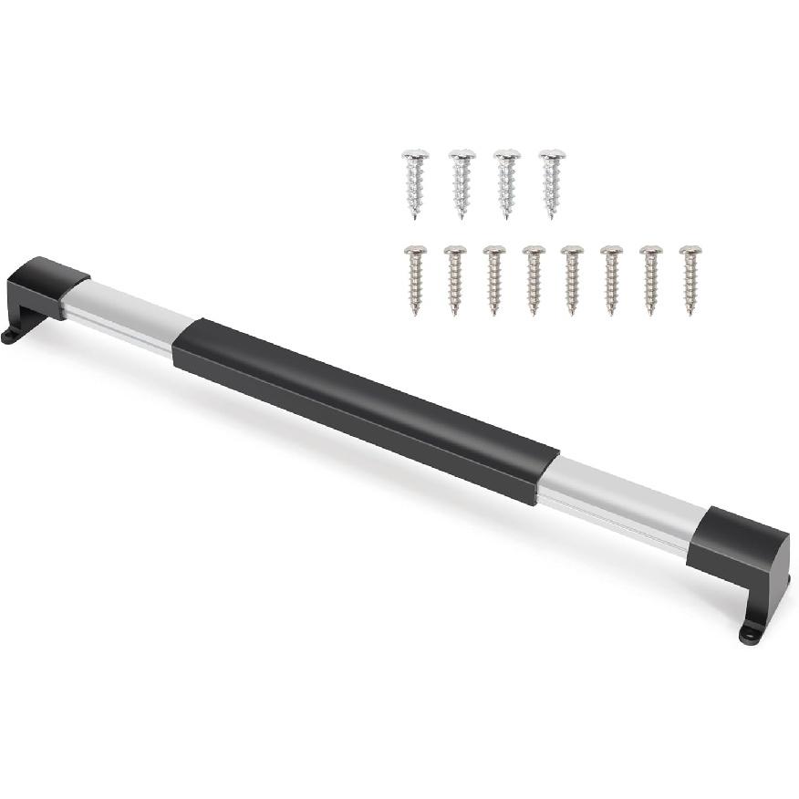 TONDA RV Screen Door Handle, RV Door Handle Grab Bar For Travel Trailer Camper Motorhome, Adjustable From 21-5/8 Inch To 28-5/8 Inch