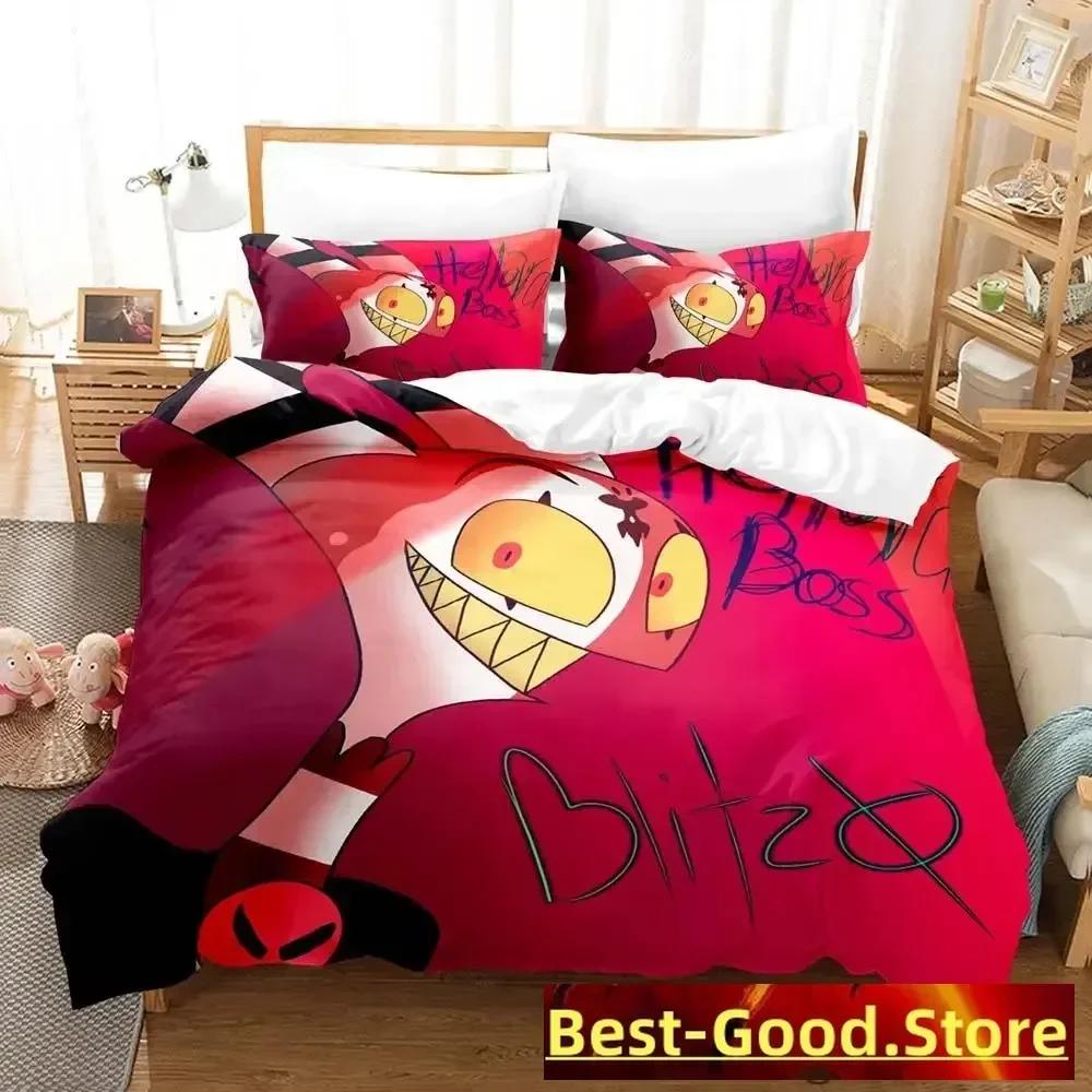 New Blitzo Boss Bedding Set Single Twin Printed Bed Set With Pillowcase Bed Duvet Cover For Single Double Queen Super King Size