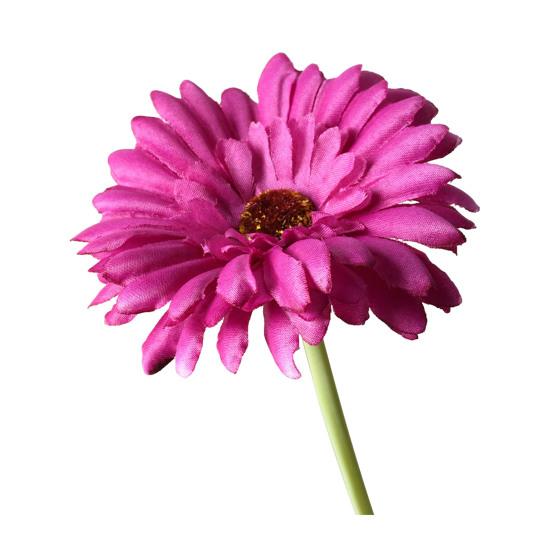 Artificial Gerbera Flowers Realistic Fake Long Stem Flower Bouquet for Vase Indoor Home Floral Arrangements Wedding Party Table Centerpiece