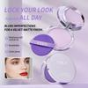 TVLV Lavender Setting Powder - Waterproof, Sweatproof, Natural Bare Makeup, Long-lasting, Non-transferring, Purple Finish
