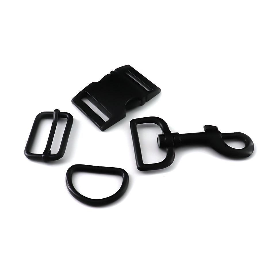Metal Bag Buckle & Strap Hook Set: Thickened D-Ring, Screw Lock for Leather Bags & Backpacks