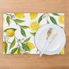 Set Of 6 Fruits Lemon Fl Pattern Placemats For Dining Table Place Mat In Kit Accessories Cu