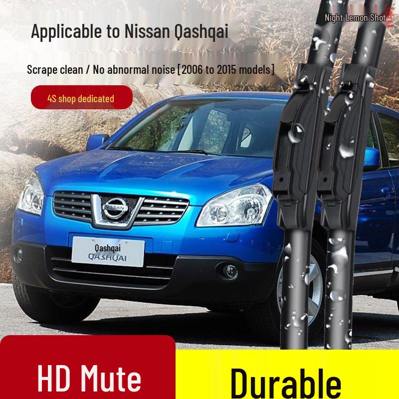 Kompatybilne pióra wycieraczek do Nissan Qashqai (2006, 2011-13, 2015-17, 2019, 2021)