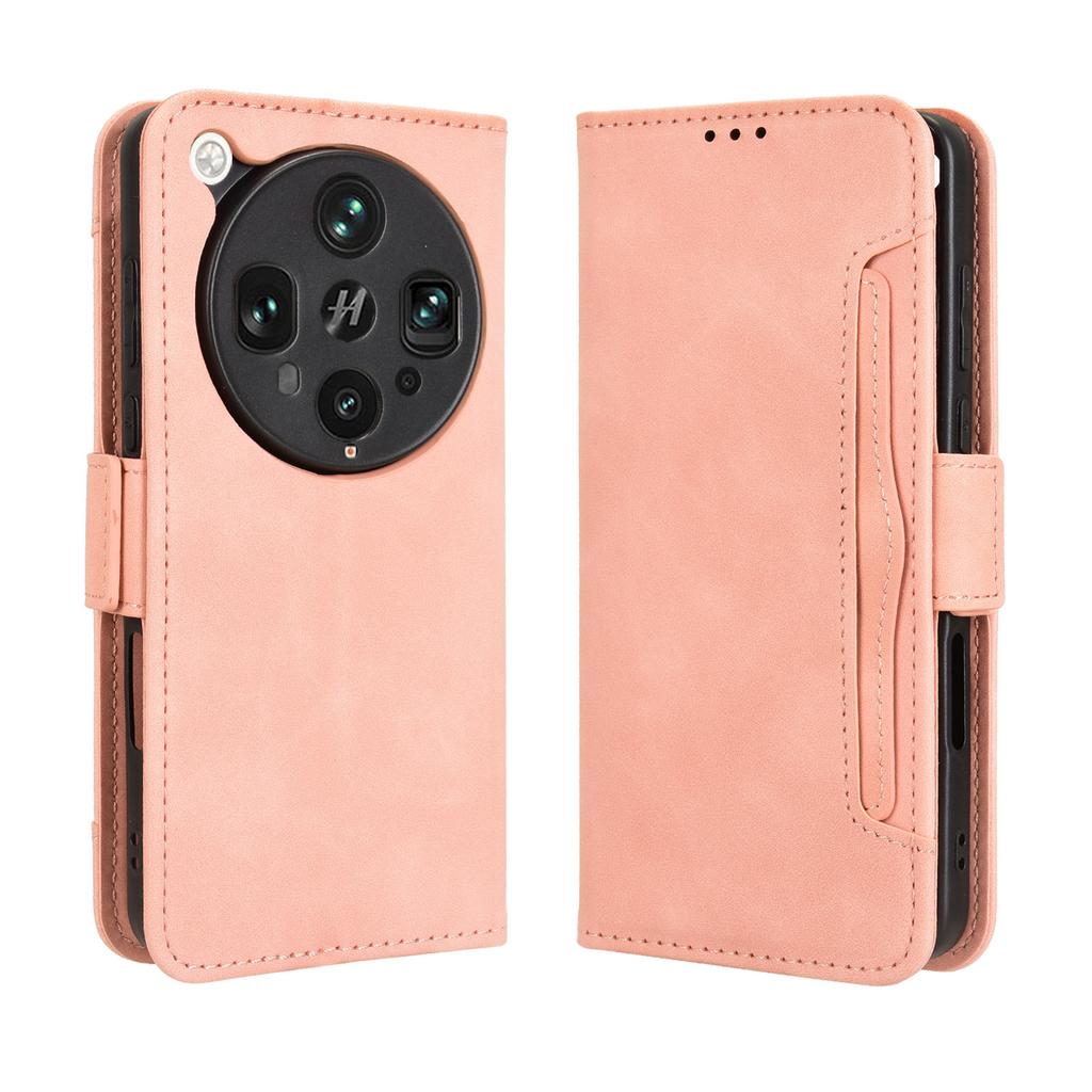 For Oppo Find X8 Ultra 5G Leather Case Phone Wallet Cover with Multiple Card Slots