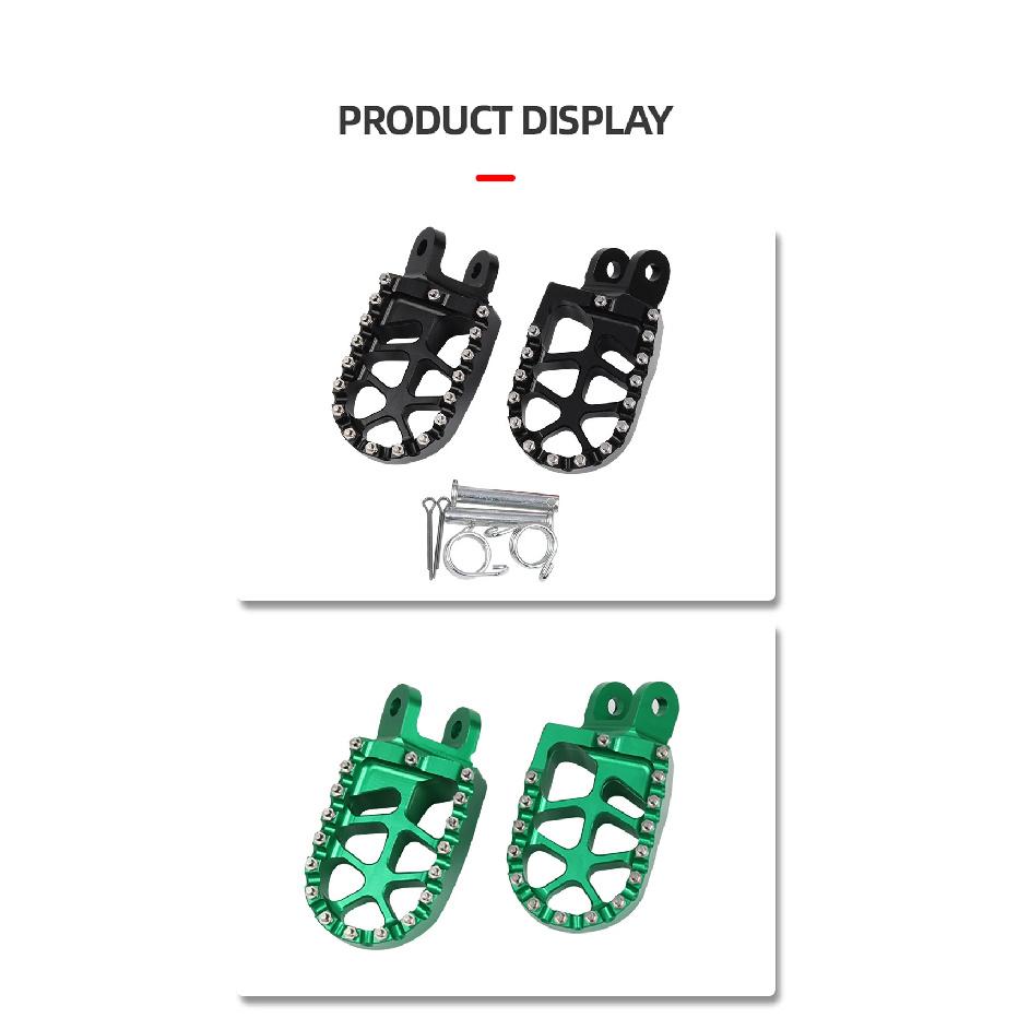 Motorcycle CNC Foot Pegs Rests Footrest Footpeg Pedals For HONDA AFRICA TWIN XRV 650 XRV 750 XRV650 XRV750 650XRV 750XRV 1990