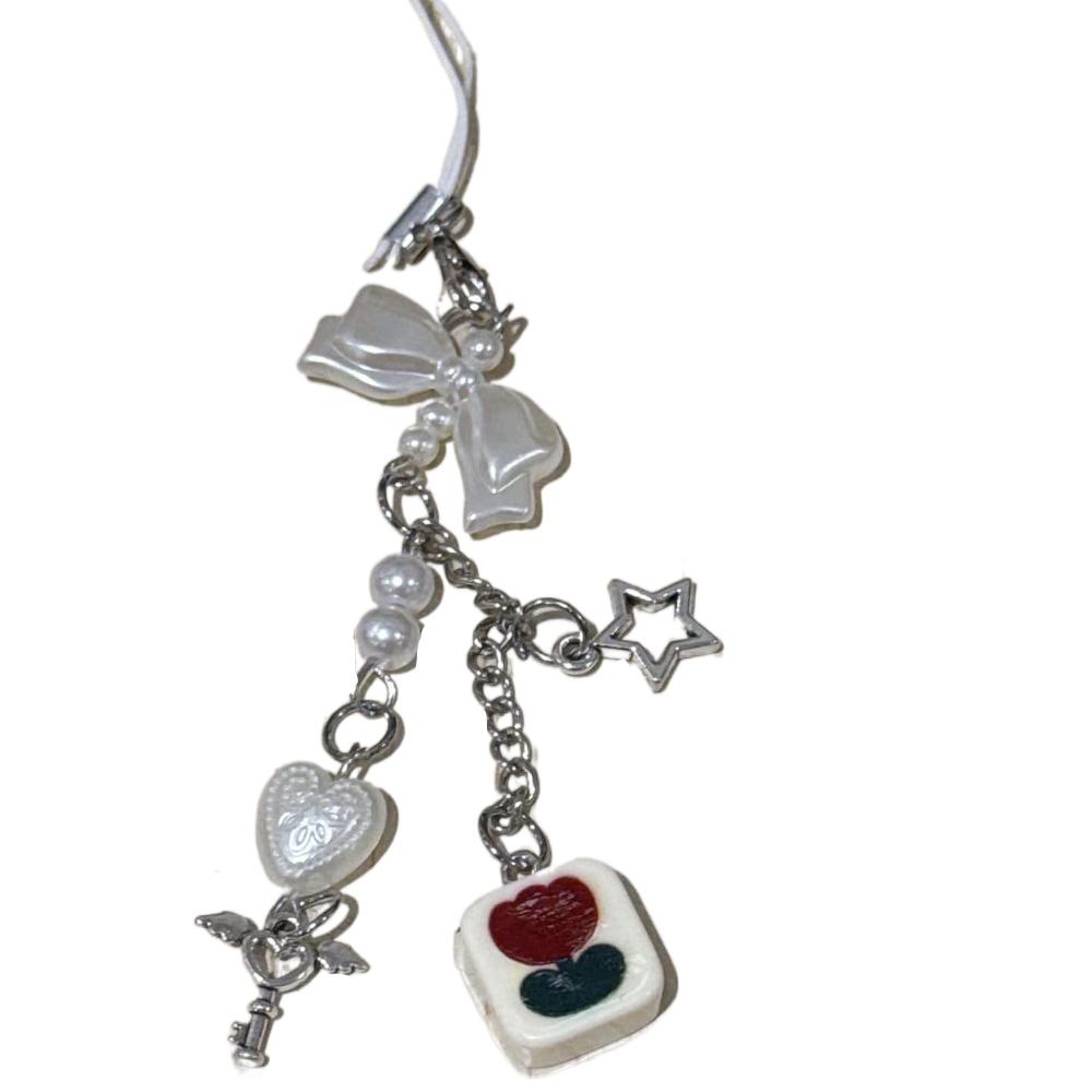 Key Cord Mobile Phone Strap Bow Mobile Lanyard Telephone Jewelry Y2K Phone Chain  Women Girls