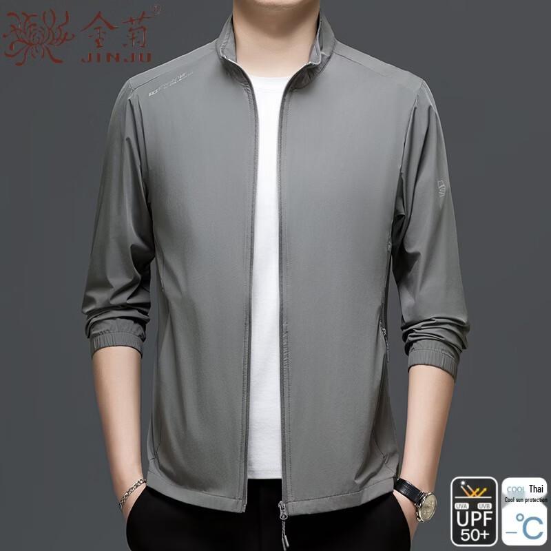 Jinju Men s Ice Silk Sun Protection Quick Dry Jacket XL