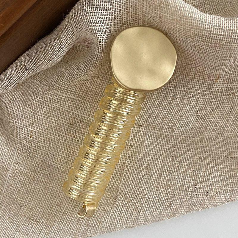 Alloy High Ponytail Hair Tie Telephone Wire Elastic Hair for Women