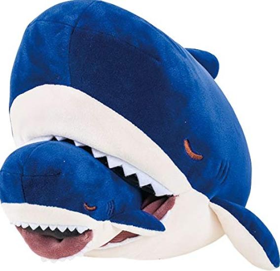 Livheart Premium Sleepy Animals Kamu Kamu Shark Zap Body Large 75cm in Fluffy and Pillow, (Approx. Length), Soft, 68840-63