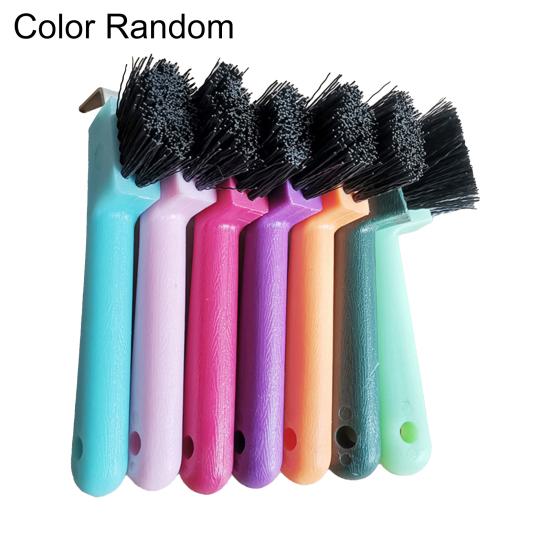 

Инструмент для чистки копыт лошади, износостойкая компактная пластиковая щетка для чистки подков лошадей для профессионального использования