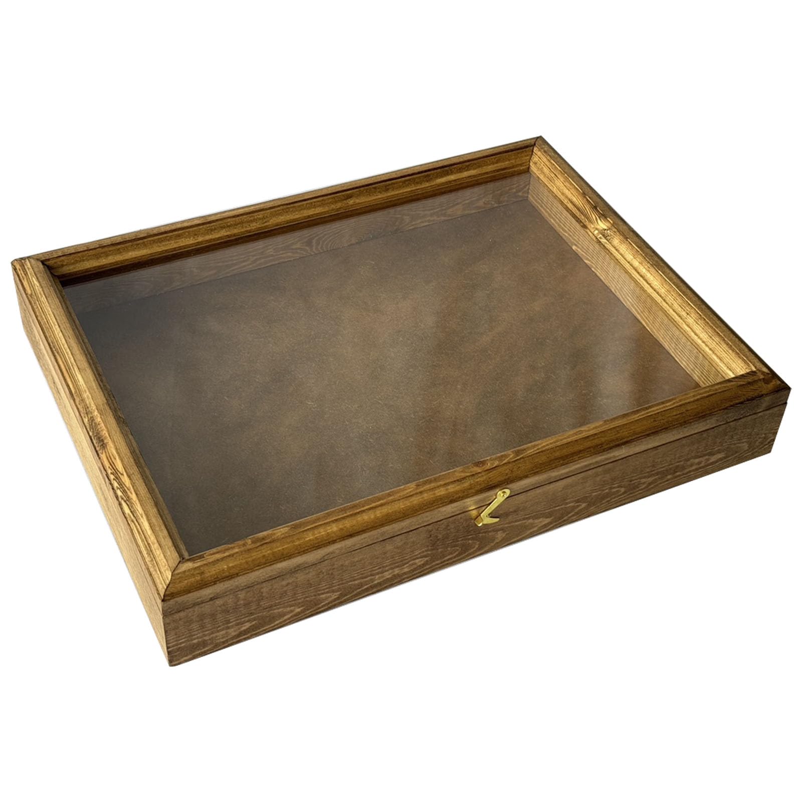 

MADE BY... Brown Wooden Showcase MB-S10004 Acrylic Display Case for Jewelry and Accessory Collections