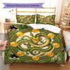 MandalaDragonball Pattern Bedding Quilt Set Quilt Cover Pillowcase Home Decoration Birthday Gift (1 * duvet cover + 2 * pillowcase, without core)