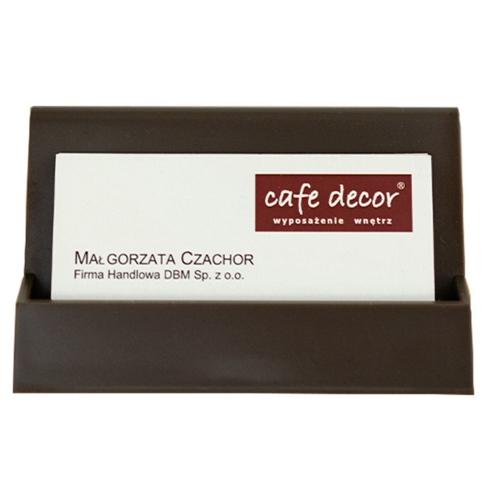 Creative Business Card Case Location Card Organizer Display Stand New Storage Box  Office