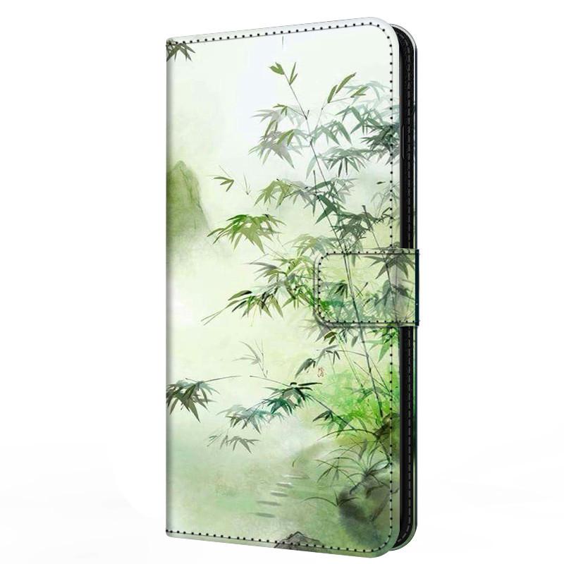 Buch Leder Süße Hülle Für Samsung Galaxy A12 A02 A03s A42 A32 4G A52s 5G Hülle Portemonnaie Blume Bemalt Kühl Ständer Klapp A 03s 12