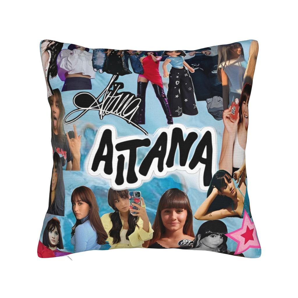 Aitanaed Ocana Tour Music Square Pillow Case Polyester Cushions For Sofa Creative Cushion Covers