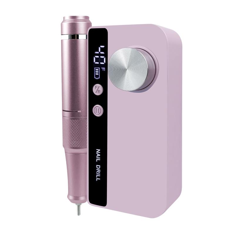 Rechargeable 40,000 RPM Portable Nail Grinder & Cuticle Remover for Home Use