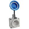 Surface-mounted Industrial Socket 16A 230V Ip68 Hermetic Waterproof