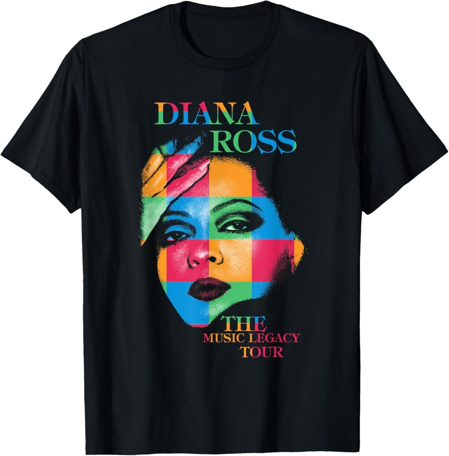 Diana Ross - Legacy Face T-Shirt Mens Womens Tees Top M