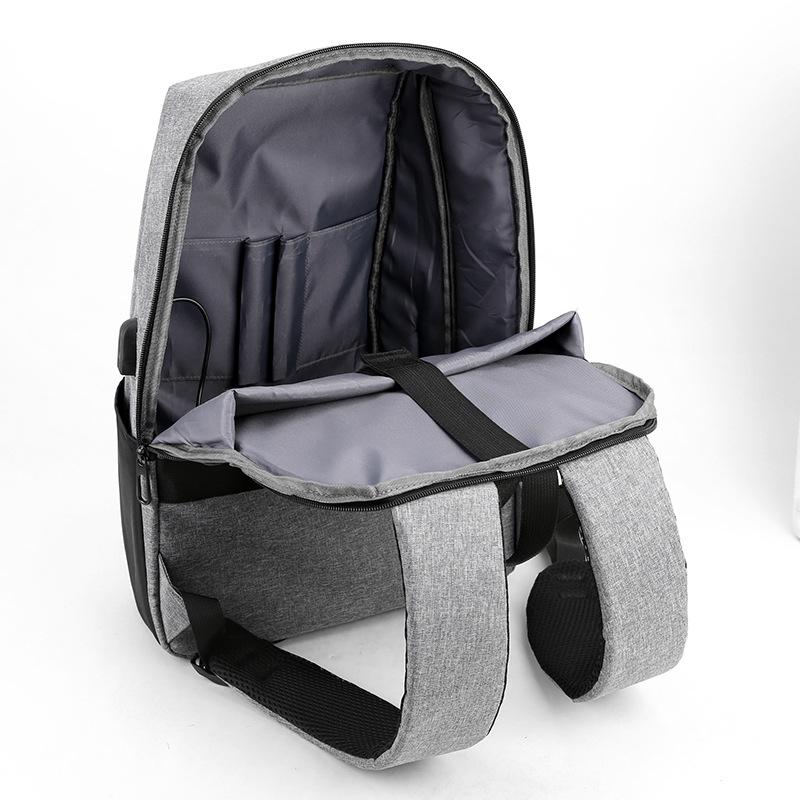 Multifunctional Men'S Backpacks Waterproof Bag Pack For Men Backpack For School Book Bag Usb Port Back Bag For Men Black Backpac