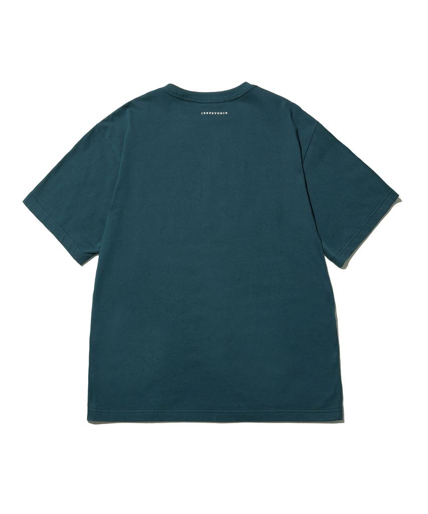 1993STUDIO Arch Logo T-Shirt_Green