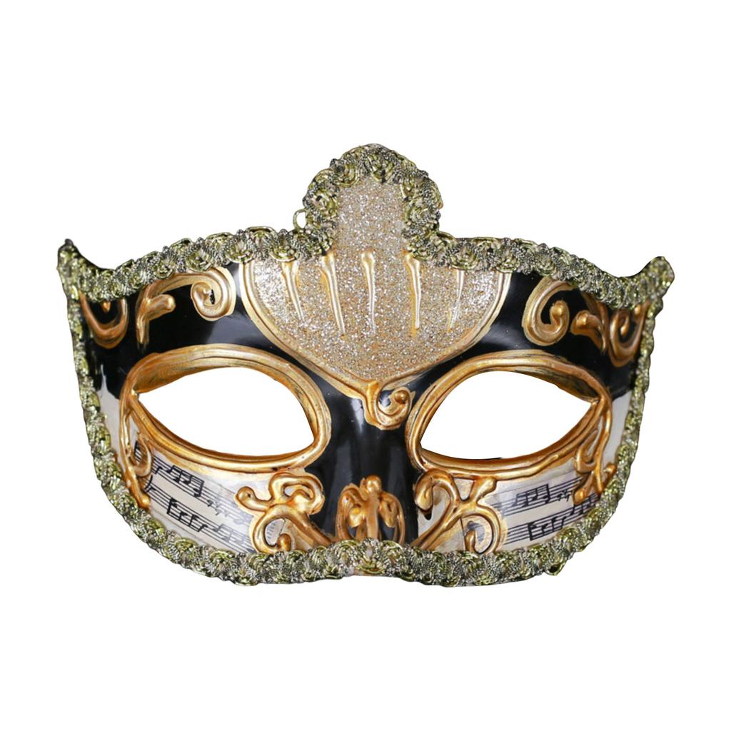 Ball Party Mask - Unisex Masquerade Prop & Carnival Decoration