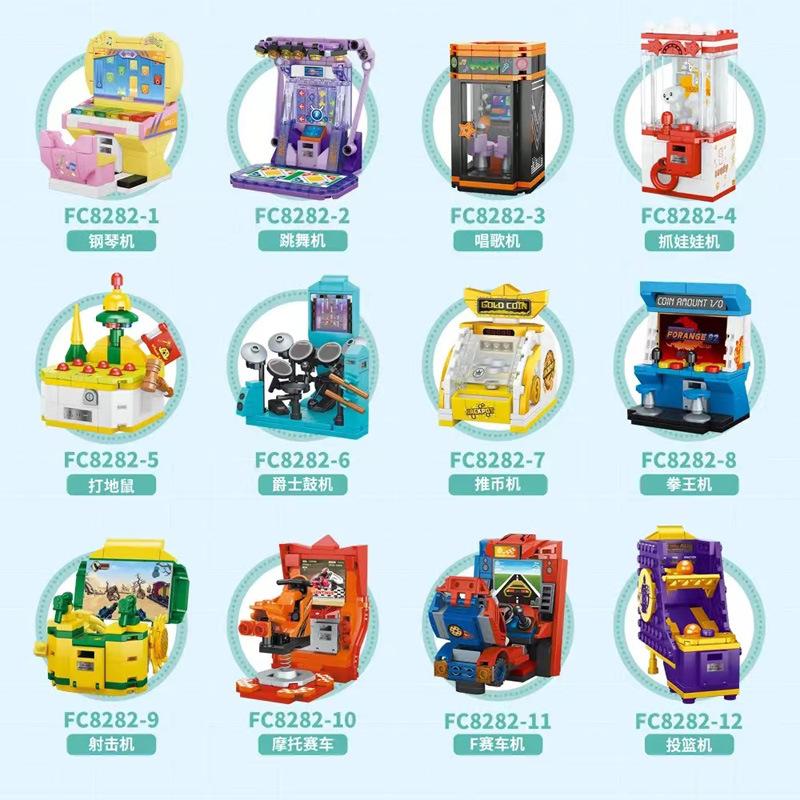 Mini Appliances Home Electrical Appliances Furniture Tv Assembly Ornament Toys Children Gift Model Building Block Bricks Sets