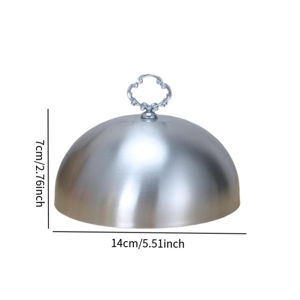 Cheese Melting Dome Multifunctional Stainless Steel Utility Kitchen Supplies BBQ Accessory for Cheeseburger Steak Sandwiches