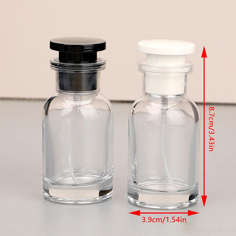 30Ml Glass Empty Refillable Perfume Bottle Travel Portable Sample Bottle Diy
