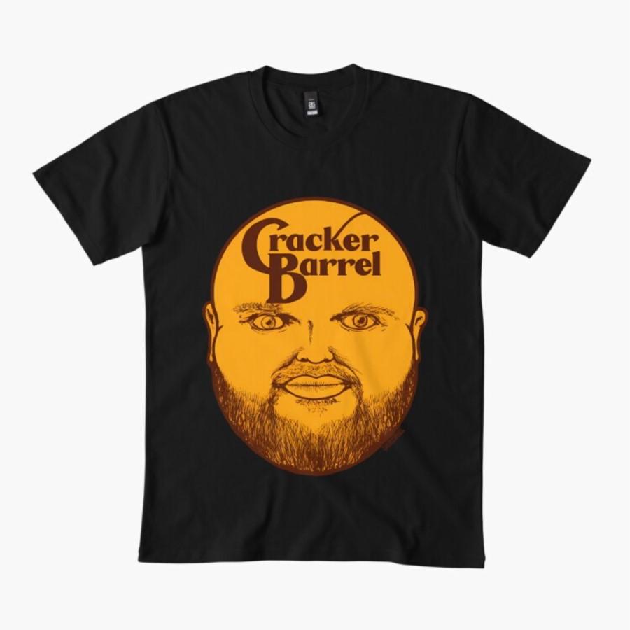 JD Cracker Gesicht Meme T-Shirt Für Männer Frauen 100% Baumwolle T-Shirts Kurzarm Oberteile 1112-5