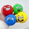Față Drăguță cu Emoji Mingie Moale Strivibilă Decor Ornament Pentru Desktop Zilnic Ameliorarea Stresului