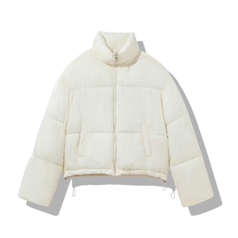 New cotton clothes women's short versatile stand-up collar small thickened cotton-padded jacket