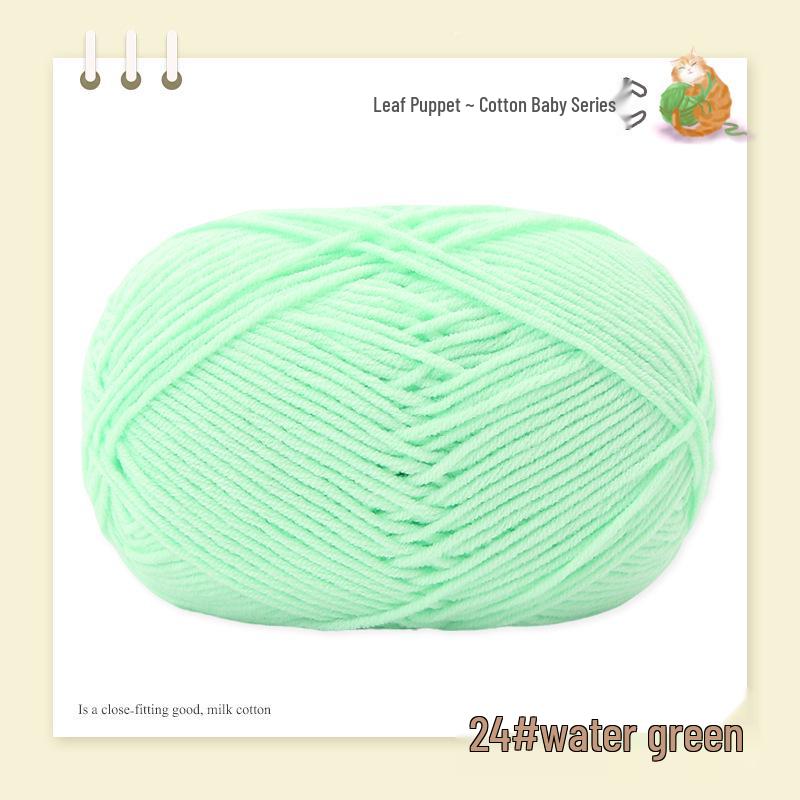 Yao Ou Handmade Crochet Flower Bouquet DIY Kit with 4-ply Combed Cotton Yarn