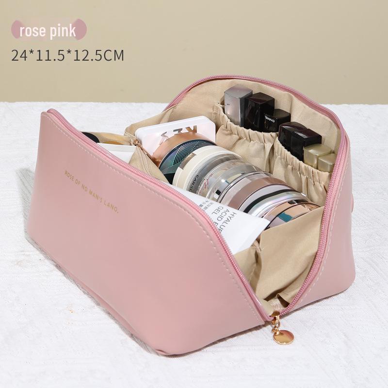 Large Capacity Portable Travel Toiletry Bag - Accordion Style Cosmetic Organizer