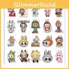 80 Leuke Labubu Cartoon Stickers Voor Scrapbooking En Decoratieve Journals