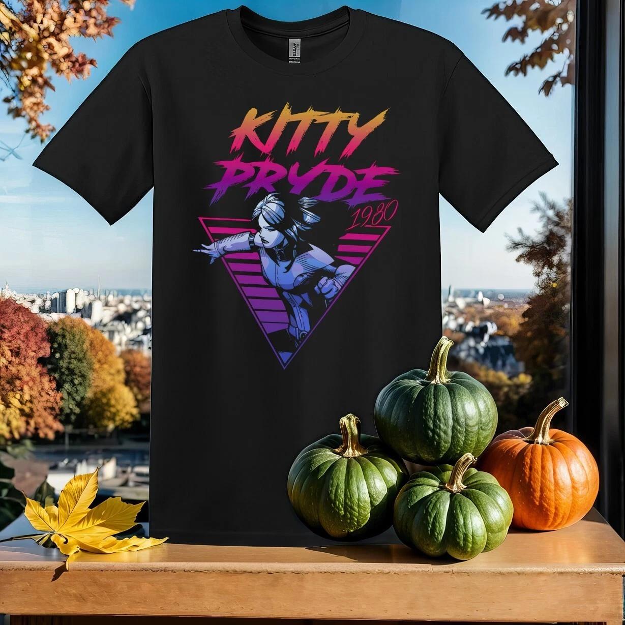 Marvel X-Men Kitty Pryde Retro T-shirt T shirt Men Women Unisex Tshirt SY518 XXXL