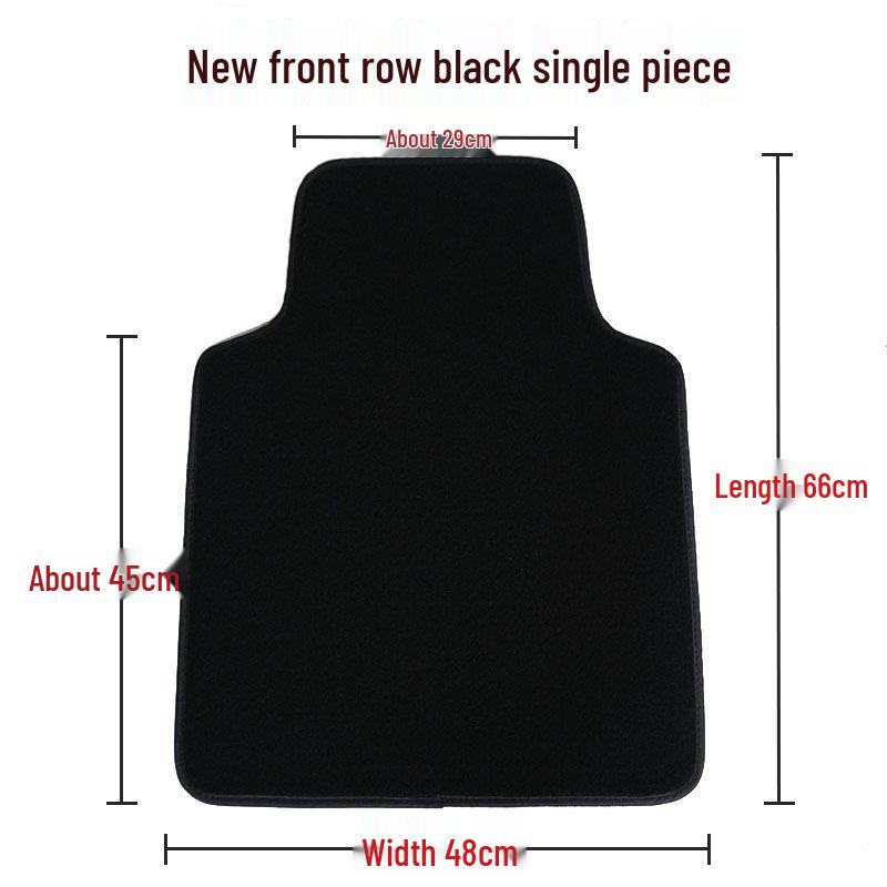 3D Surround Car Floor Mat - Main Driver, Anti-Slip, Suede, Universal Fit