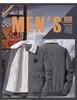 Chaqueta Cárdigan Unisex de Pana con Cremallera y Forro de Terciopelo Plus Otoño/Invierno 2025
