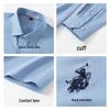 U.S. Polo Assn. Camisa de manga larga para hombre de mezcla de seda