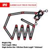 1Pcs 6/9/12 Folds Measuring Ruler Aluminium Alloy Locator Drill Guide  Template Tool