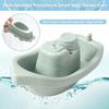 Bath Toys Floating Boats Train With Bathing Spoon11 Pcs Water Table Toys Mold Free Baby Bath Toys For Toddlers 13 Infants 61218 Months Bathtub Toys