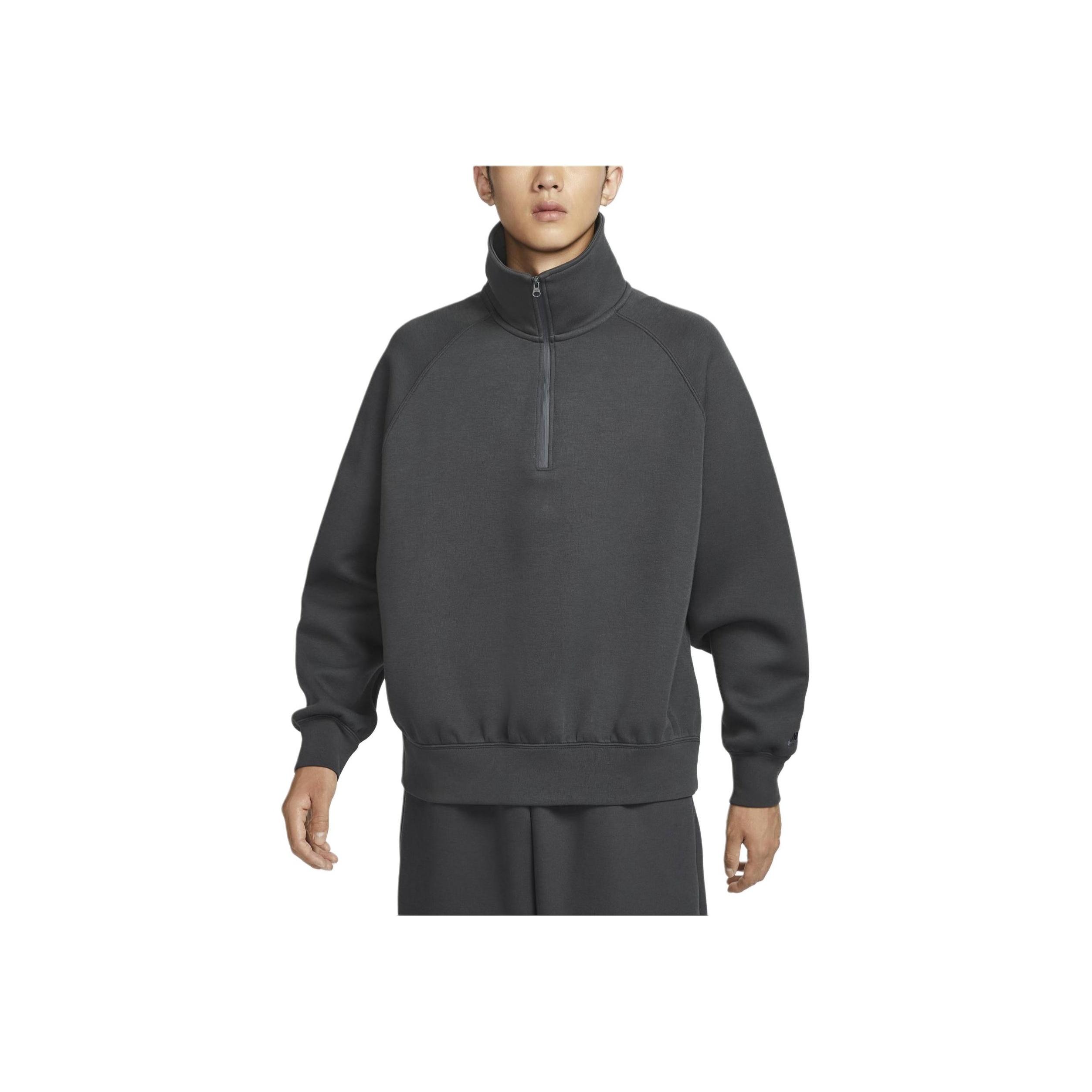 

Nike Tech Futura Удобный пуловер Модная толстовка с длинным рукавом Мужская толстовка Угольно-черного цвета FZ7569-060 M