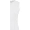 J.Lindeberg Round Neck Zipper Solid Color Short Sleeveless Dress Women dresses White GWSD07955-0000