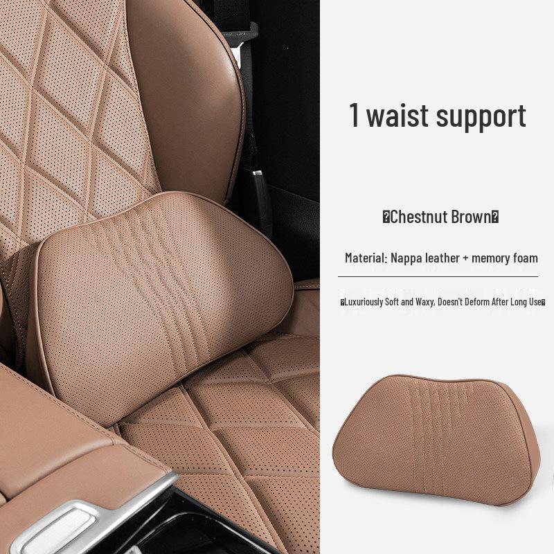 Compatible Neck and Lumbar Support for 26 Nio Models (ES8/ES6/ET5) - Car Headrest Pillow and Backrest Accessories.