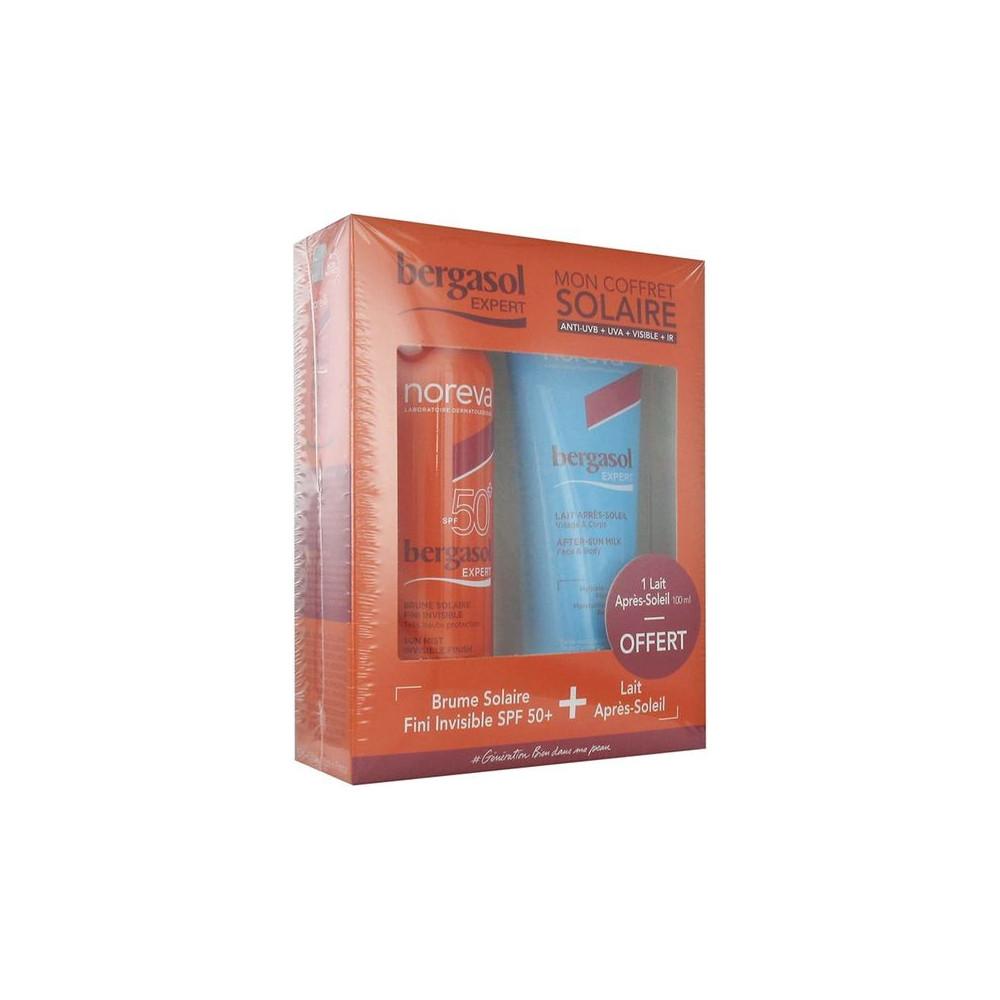 

Bergasol Coffret Brume Solaire SPF50 150Ml et Lait Après Soleil 100Ml Offert