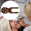 12 Copper Beads Guasha Face Massager Tool Antistatic Face Manual Massager  Nose Bridge Lifting