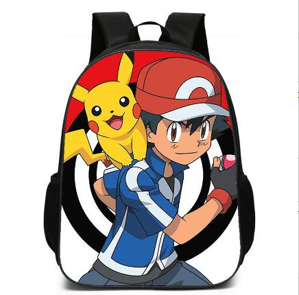 Pokémon Pokémon Backpack Student School Bag Cartoon Anime Backpack