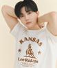 LEE Cowboy Slub Short Sleeve T-Shirt Ivory